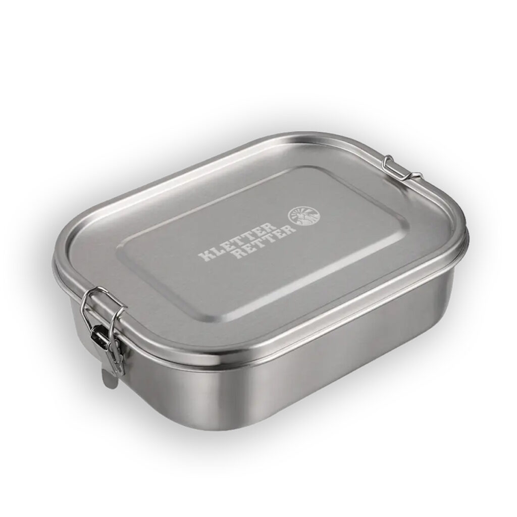 Stainless steel lunch box - KletterRetter - Climb more. Climb better.